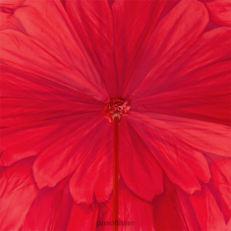 مظلة | 189 21065-21 أ - مظلة داليا حمراء، قماش مزدوج PASOTTI Z446V331